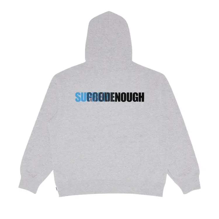 Толстовка с капюшоном Supreme x Goodenough, цвет «Пепельно-серый»
