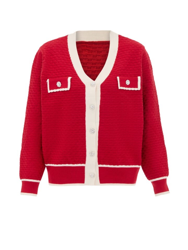 

Спортивня куртка carato, цвет rot wollweiss