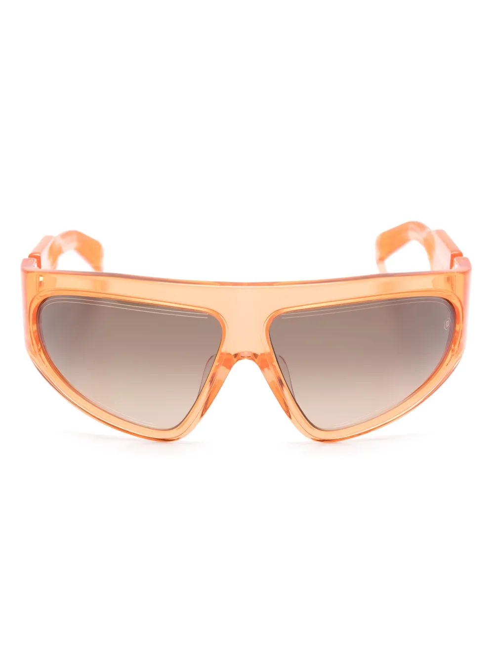 

Солнцезащитные очки-маска Balmain Eyewear, оранжевый