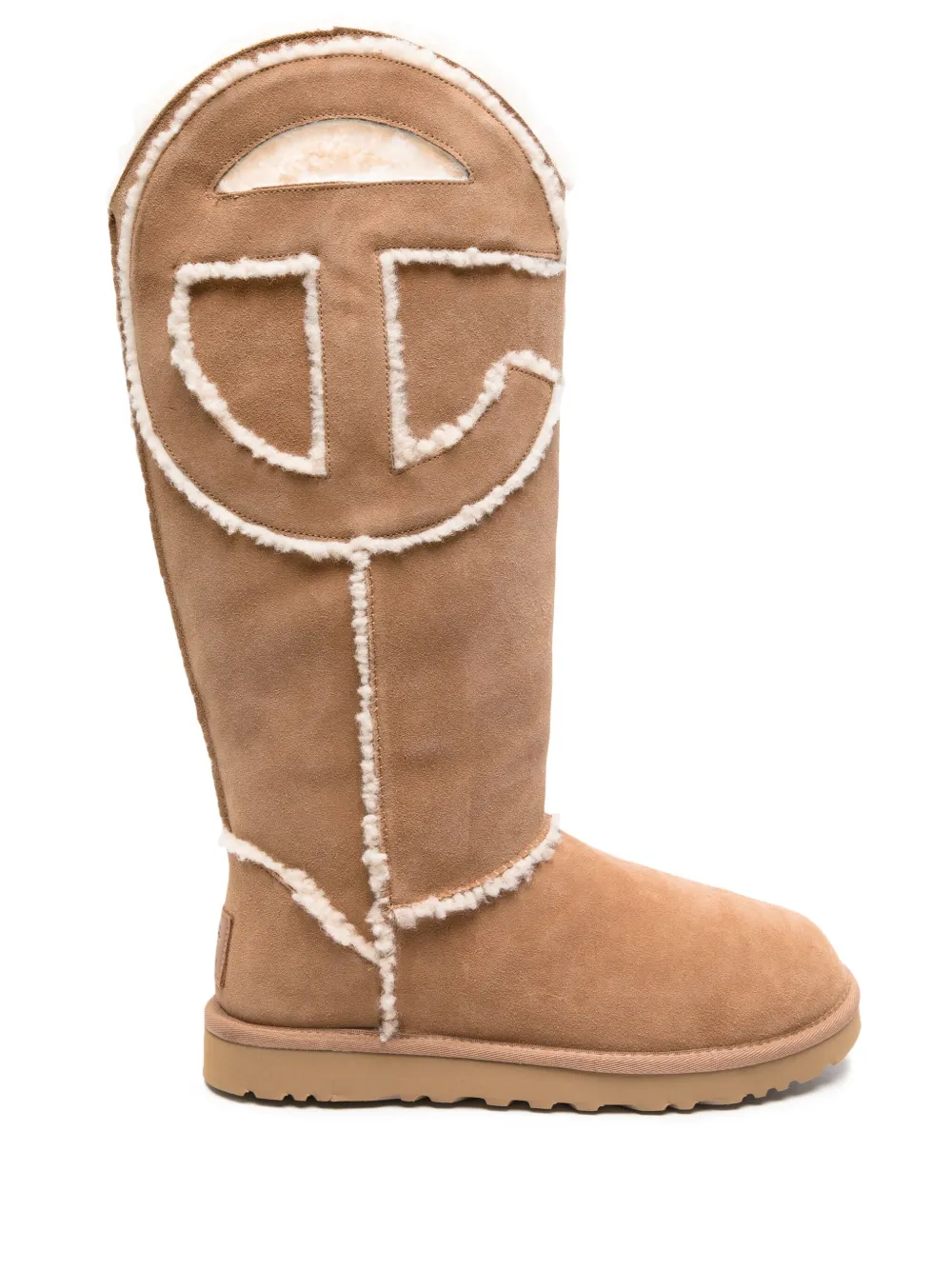 

Ботинки с нашивкой-логотипом из коллаборации с Telfar UGG, нейтральный