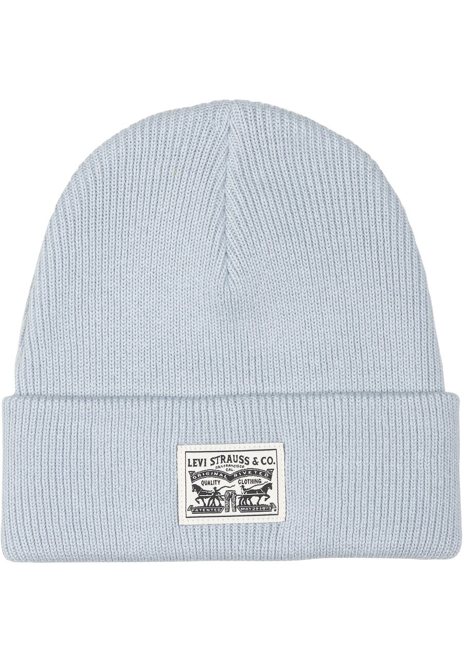 

Шапка LEVIS Beanie, светло-голубой