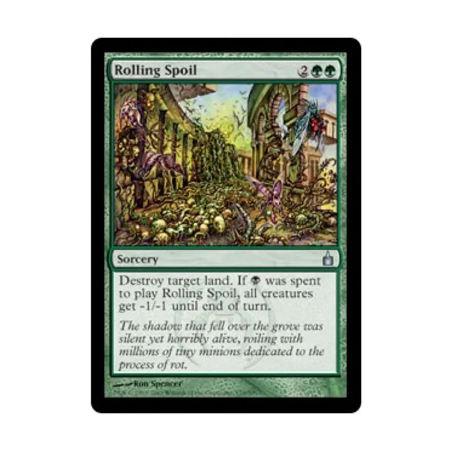 

CCG Катящаяся порча (U), MTG - Ravnica