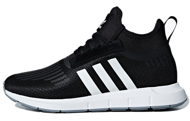 

Кроссовки Swift Run для бега унисекс с низким верхом, черные/белые Adidas Originals