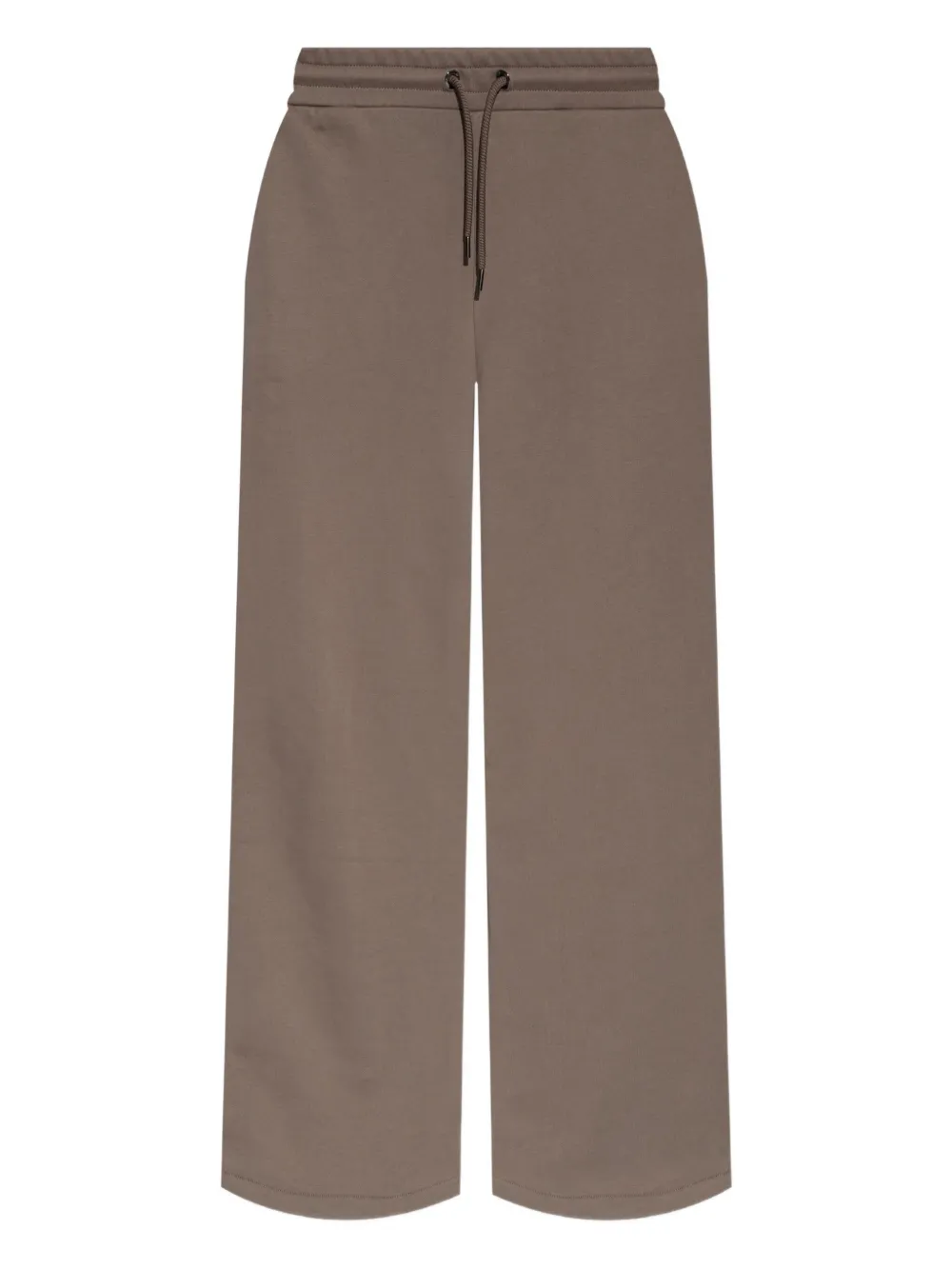 

Спортивные штаны с вышивкой и кулиской Emporio Armani, коричневый