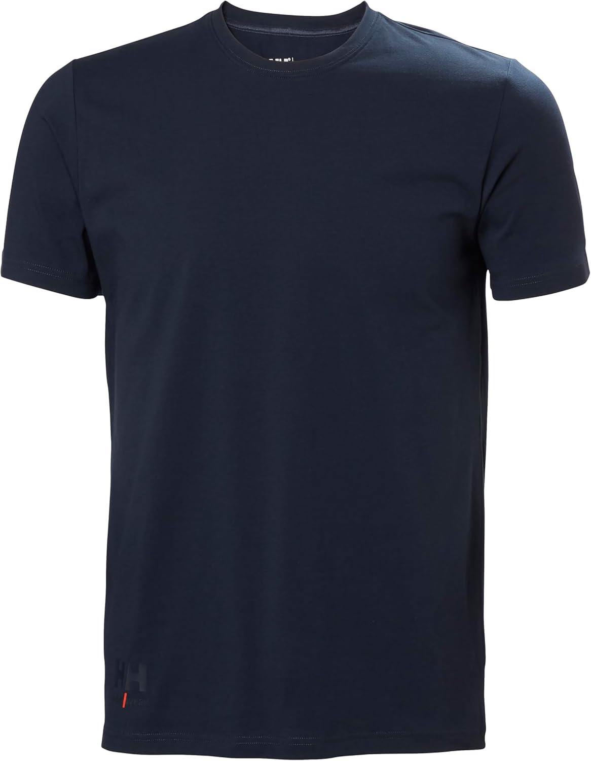 

Футболка Helly-Hansen Workwear Evo, мужская рабочая футболка с нитками AMANN и рельефным логотипом Workwear, прочная повседневная рубашка Helly Hansen, 591 Navy, Синий, Футболка Helly-Hansen Workwear Evo, мужская рабочая футболка с нитками AMANN и рельефн