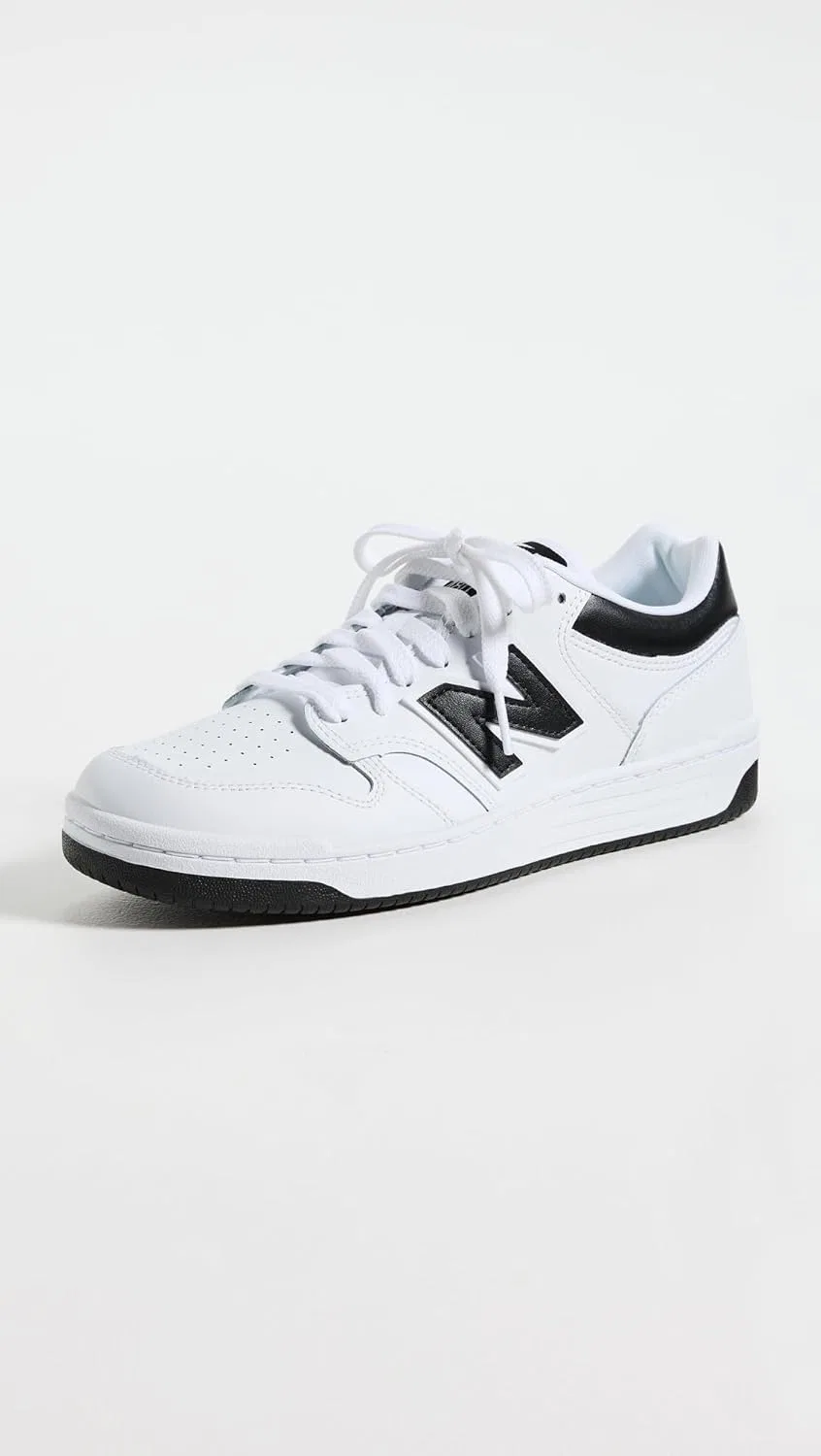Мужские кроссовки New Balance BB480LYG, White Black — фото 3