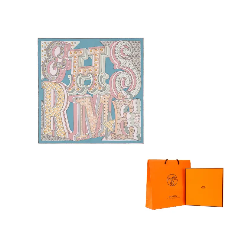 

HERMES Шёлковый шарф, Multicolor