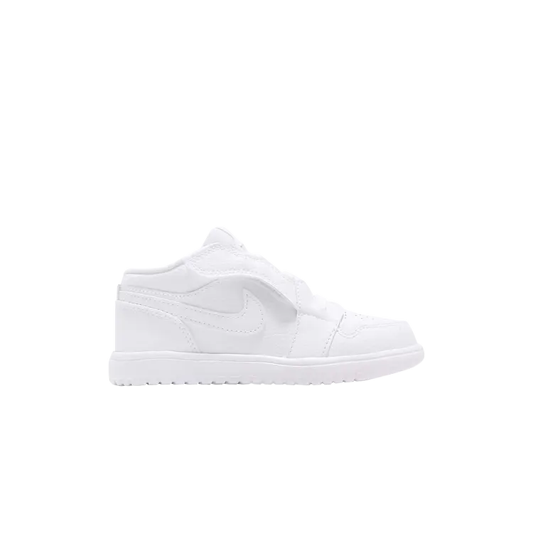 

Кроссовки Air Jordan 1 Low ALT TD 'Triple White', белый