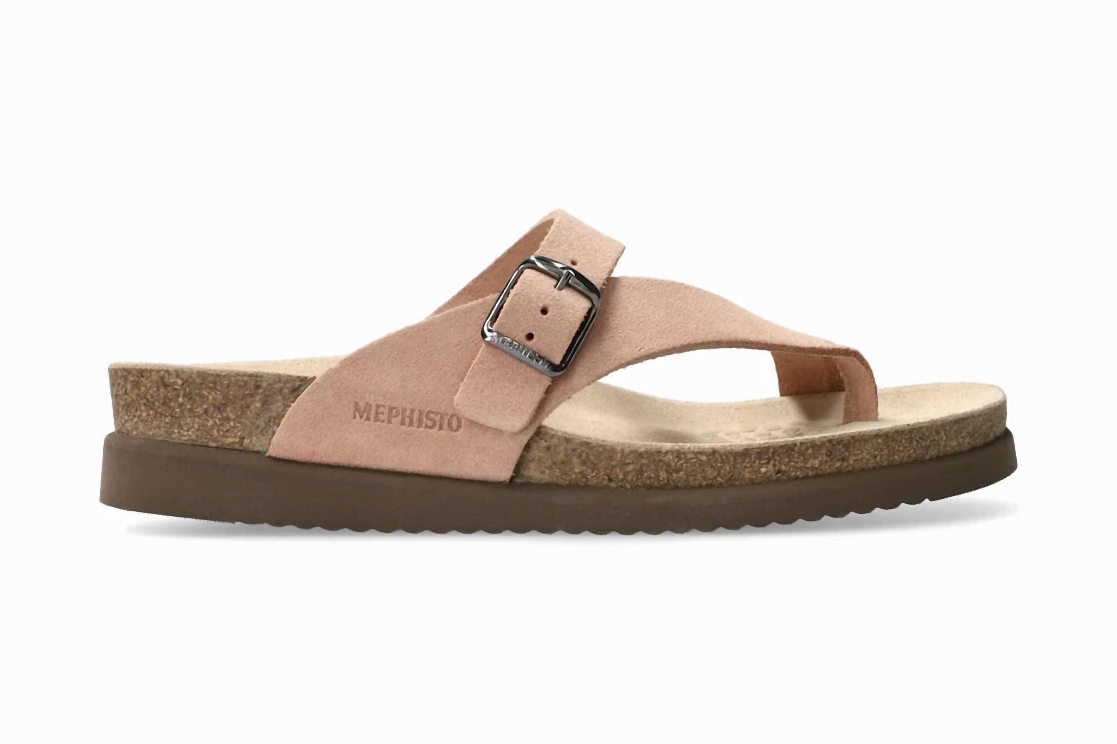 Women's Classic Helen Sandal In Old Pink MEPHISTO