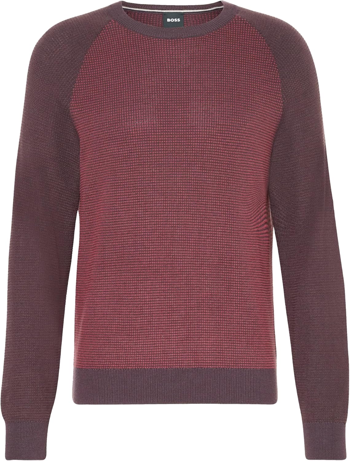 

Мужской свитер Hugo Boss Dairon Wool с круглым вырезом, красный