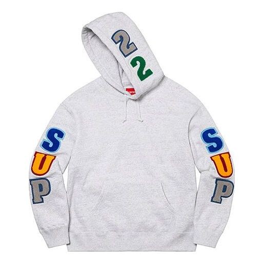 

Толстовка team chenille hooded sweatshirt 'multi-color' Supreme, мультиколор