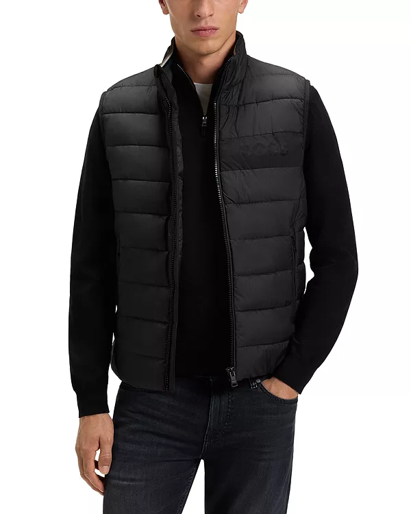 

Жилет Cenitos стандартного кроя Boss, черный