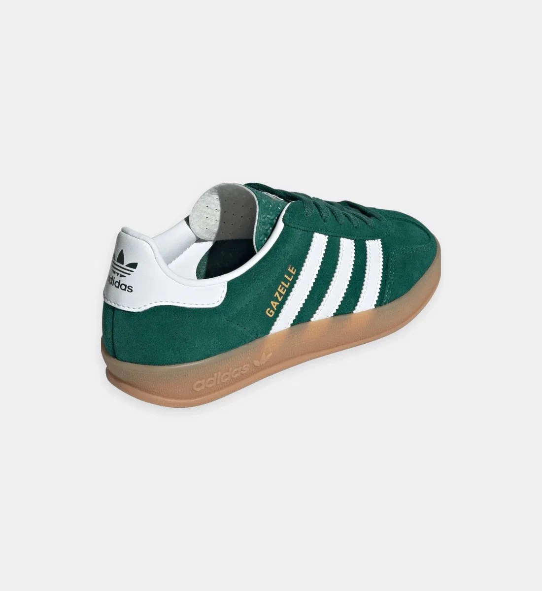 Низкие кеды Gazelle Indoor adidas Originals, зеленый — фото 3
