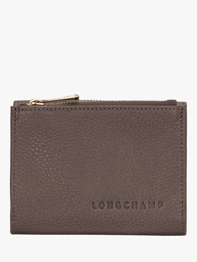 

Кошелек Le Foulonné Compact из натуральной кожи Longchamp, Taupe