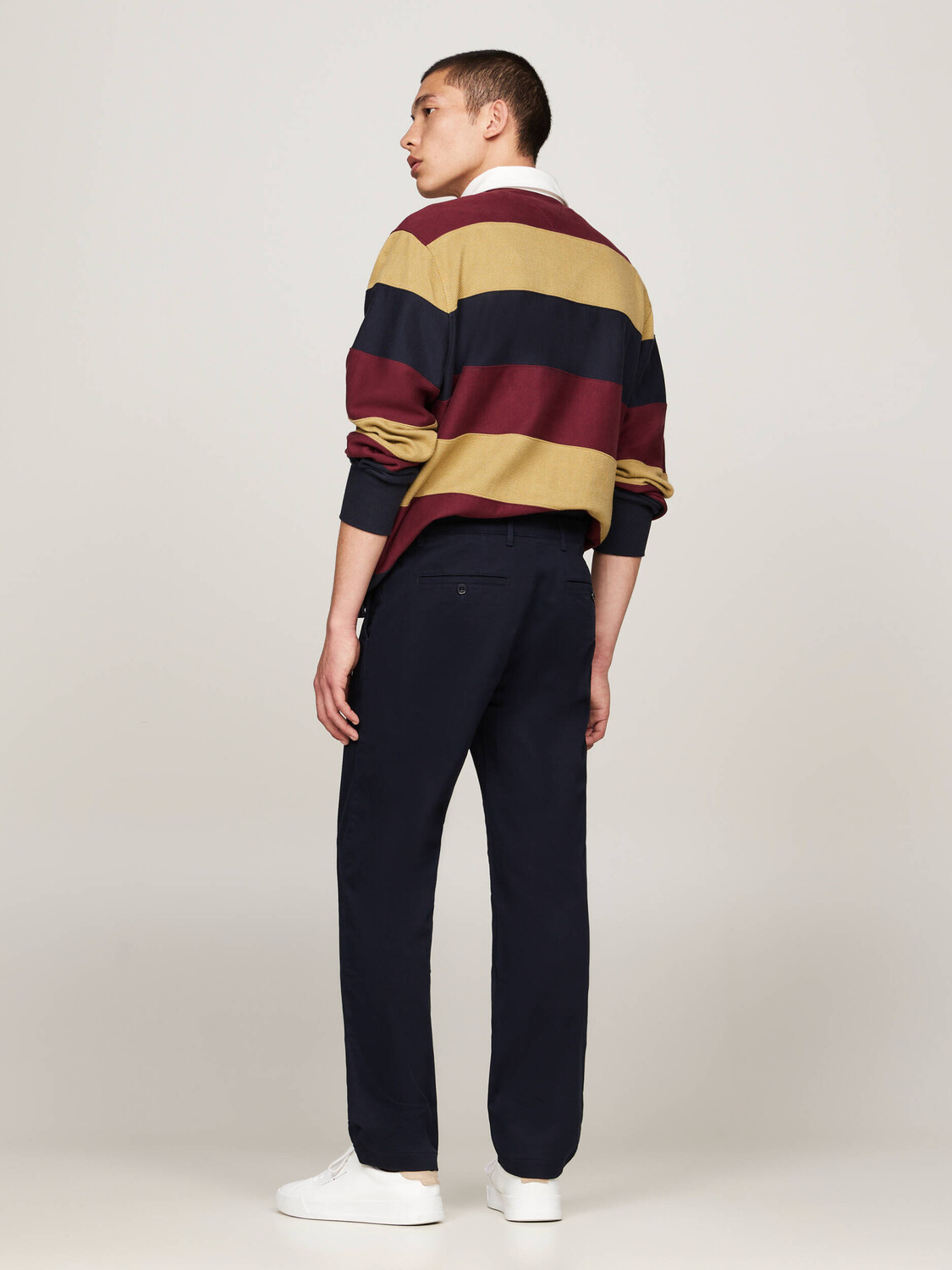 Брюки Tommy Hilfiger chino, темно-синий — фото 3