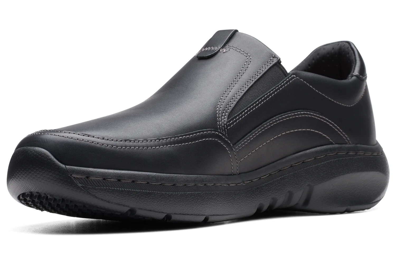 Clarks Кожаные повседневные ботинки Artisan Collection мужские черные — фото 3