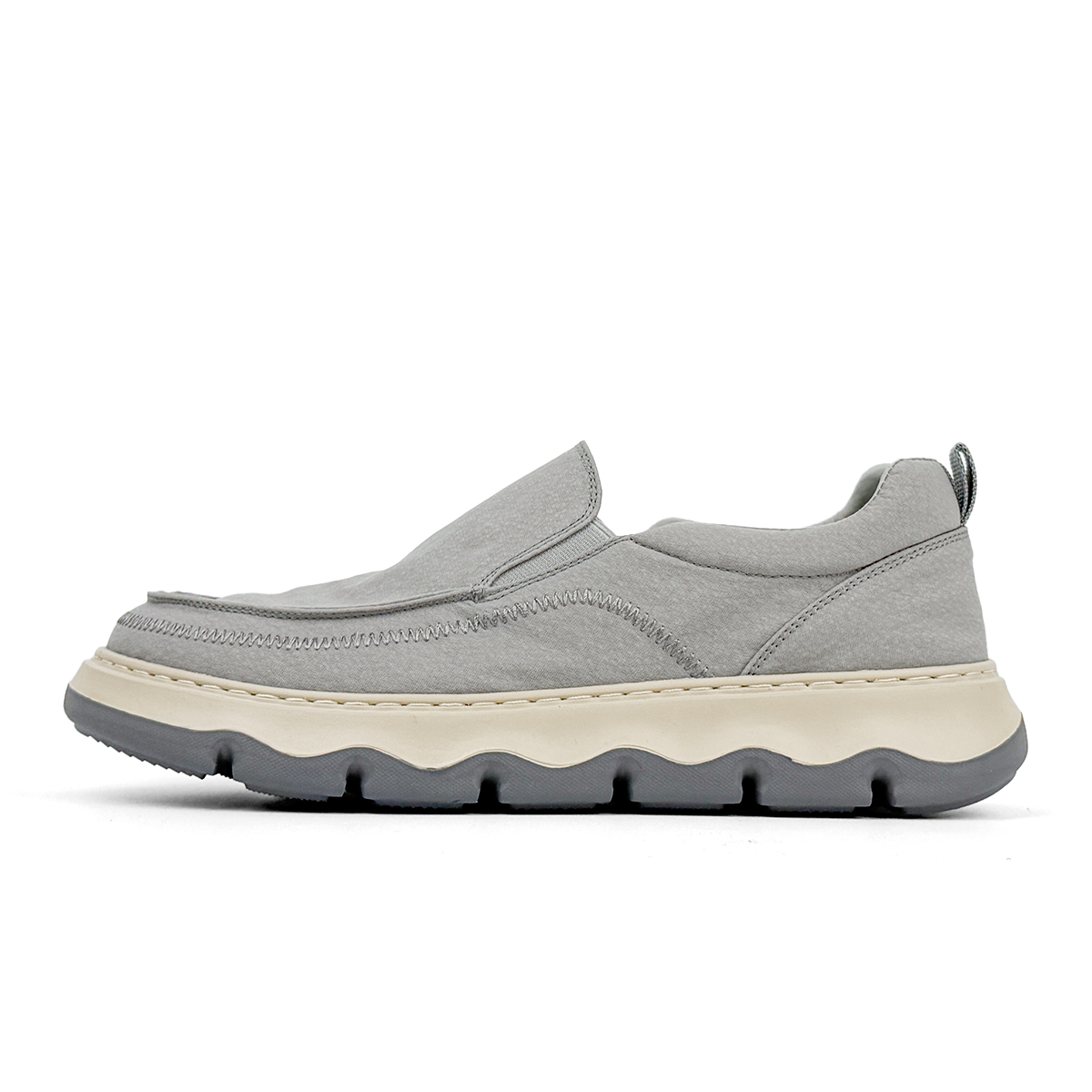 

Повседневные туфли мужские дымчато-серые ROYAL FAMILY, Smoke Gray[Standard Leather Shoe Size]
