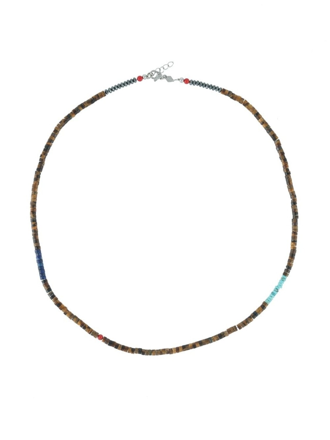 

Колье Heishi с бусинами Nialaya Jewelry, коричневый