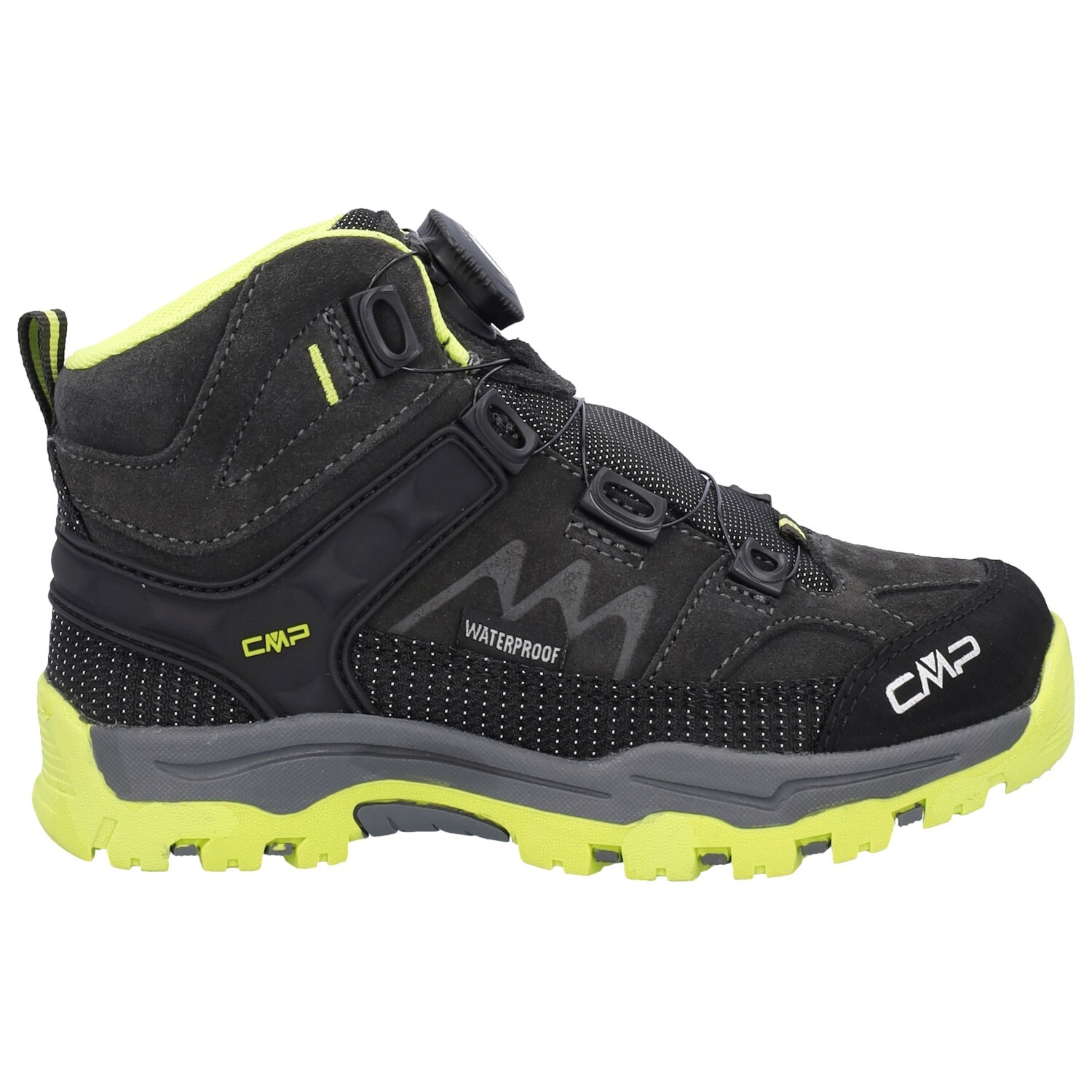 

Походная обувь Cmp Kiruna Mid Fitgo Trekking Shoes WP, цвет Piombo/Acido