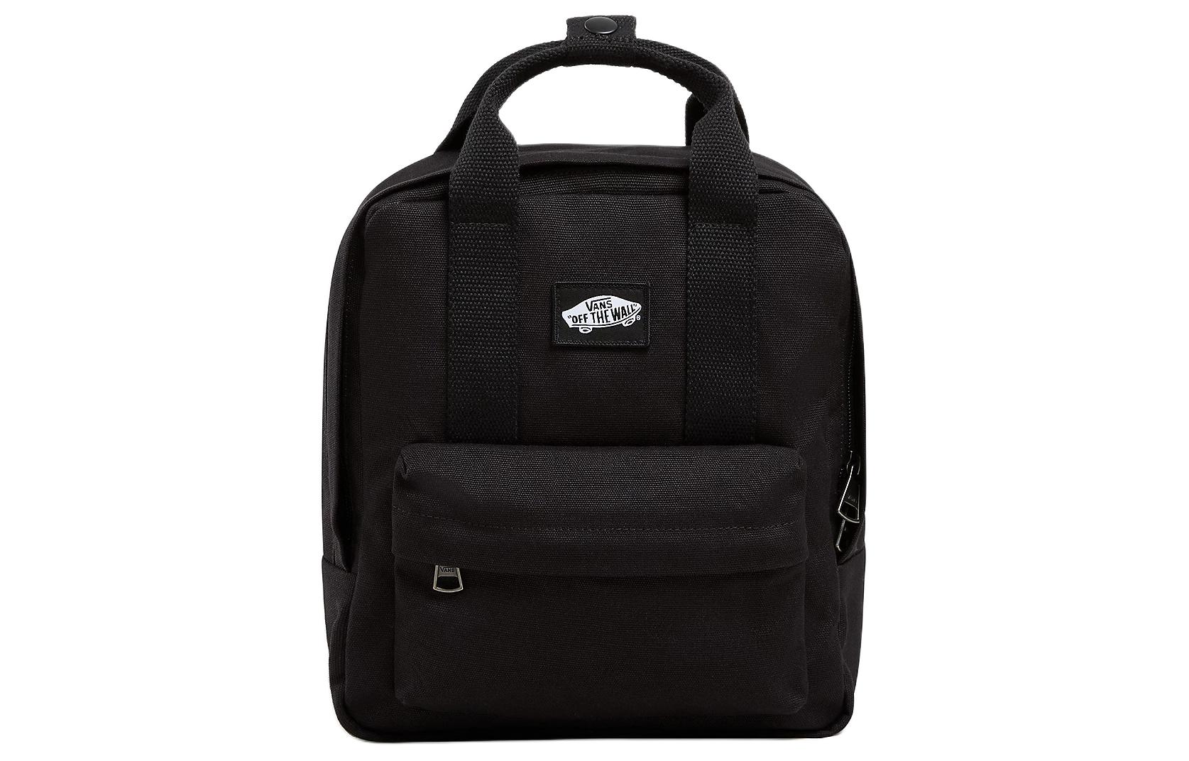 

Vans Хлопковый рюкзак Mini унисекс, черный