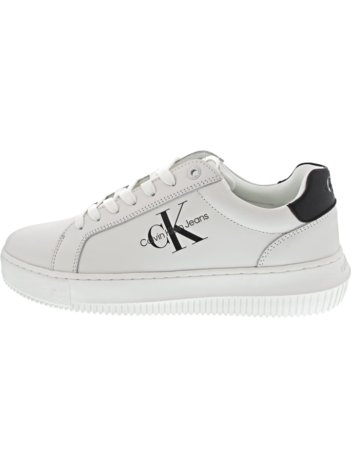 

Calvin Klein Кроссовки Chunky Cupole Mono LTH белого цвета