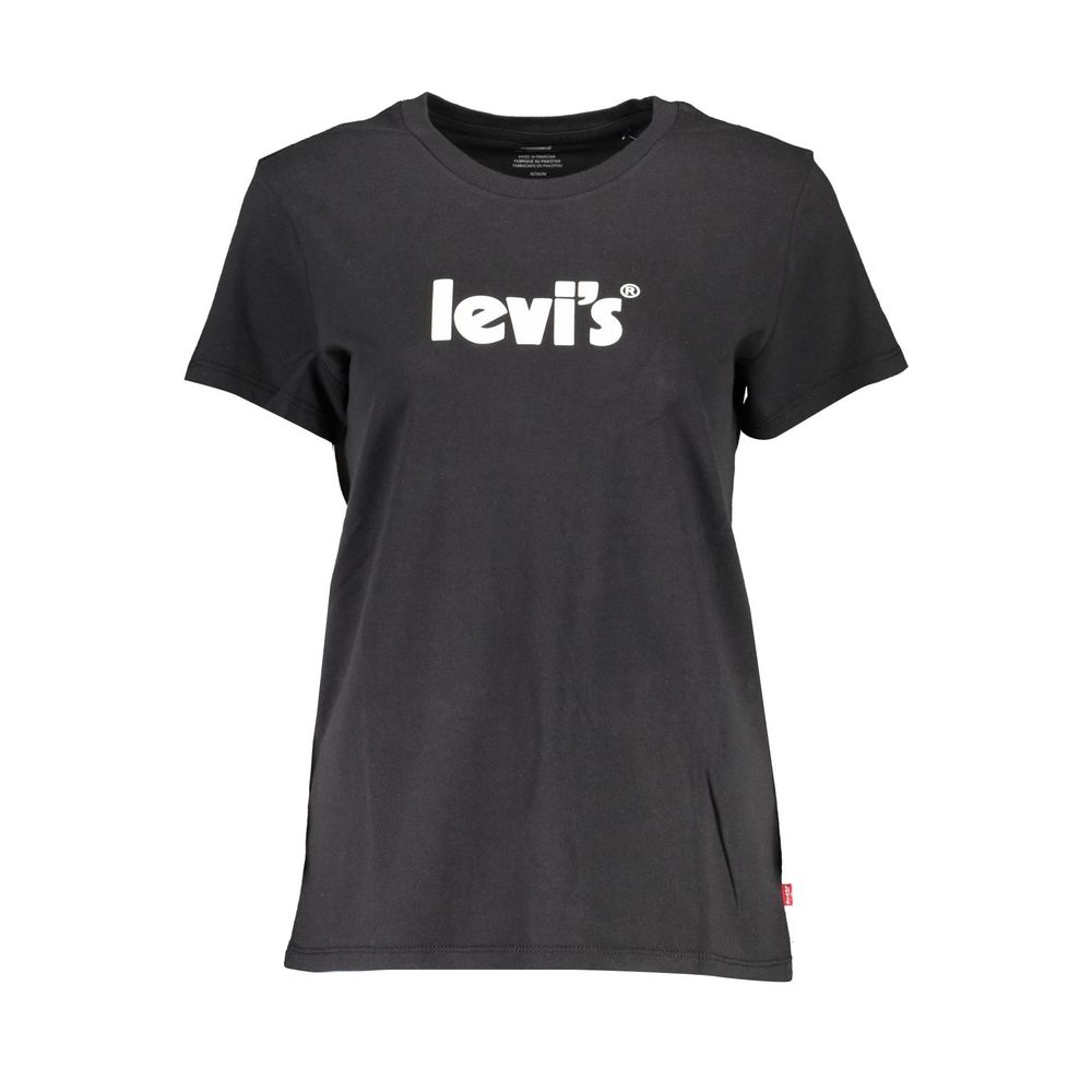 

Хлопковые топы и женские футболки Levi's, черный