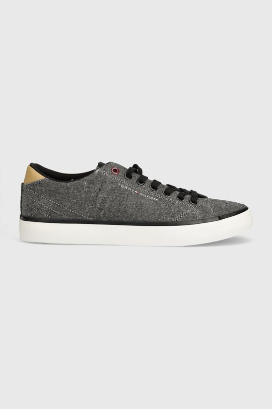 

Кроссовки TH HI VULC LOW CHAMBRAY Tommy Hilfiger, черный