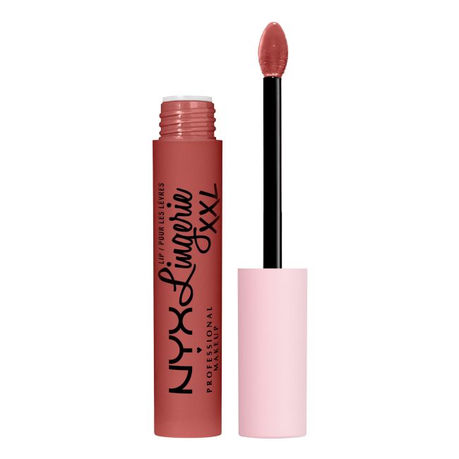

Жидкая матовая помада Lingerie XXL NYX Professional Makeup, цвет warm up, 4 мл