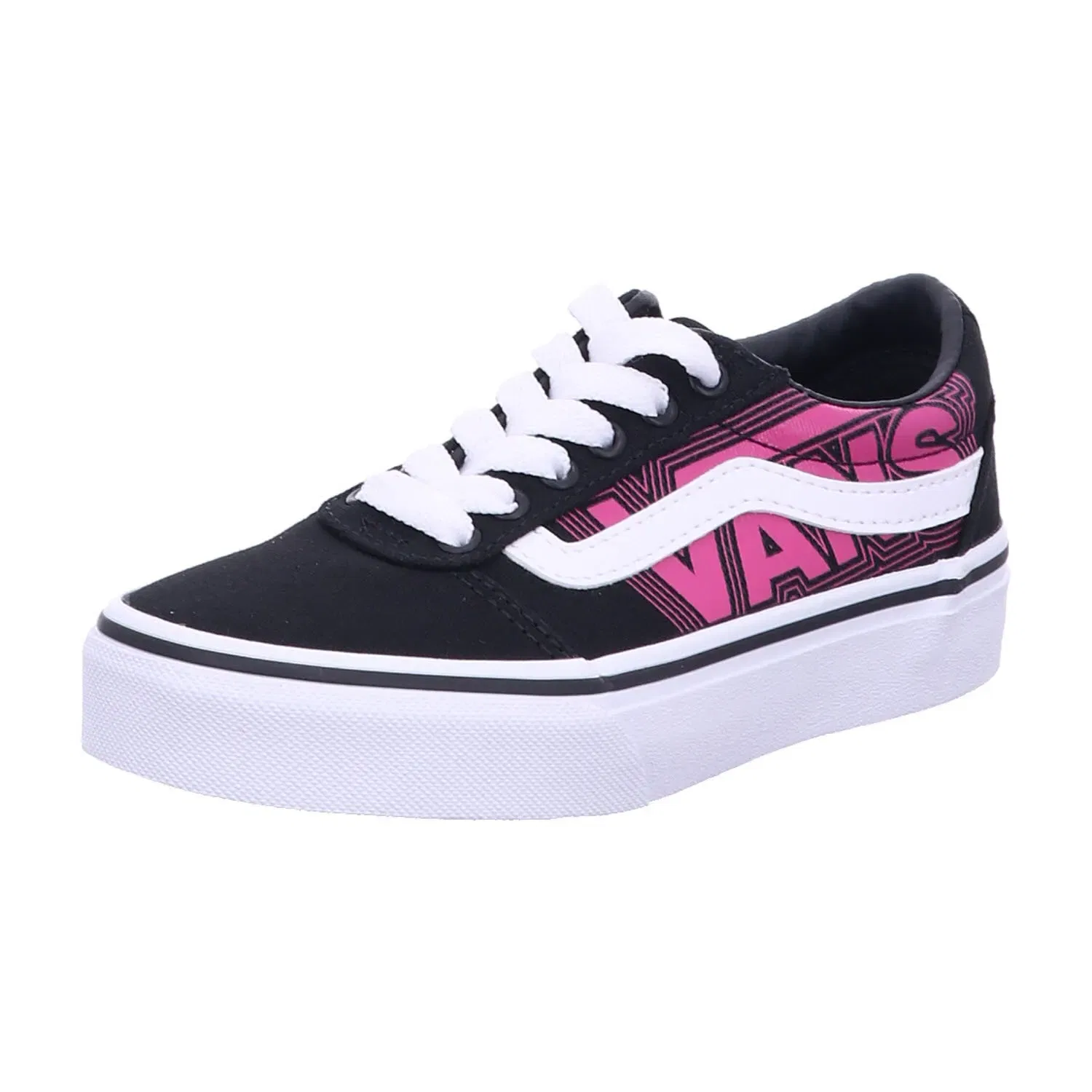 Кроссовки детские текстильные Vans, черный