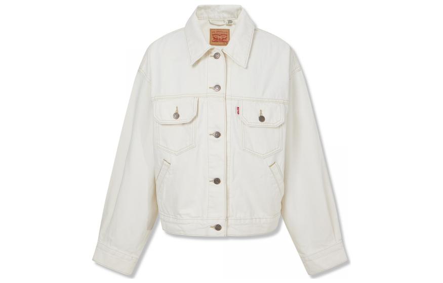 

Levis Джинсовая куртка Levi’s женская белая, Ecru