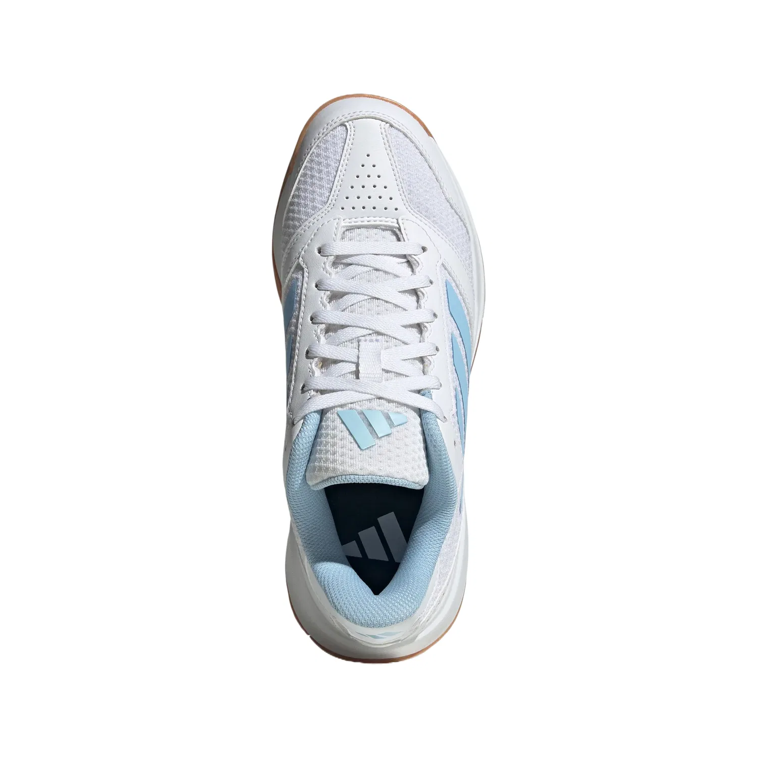 Кроссовки для тренировок Ligra 8 Adidas бело-синие — фото 4