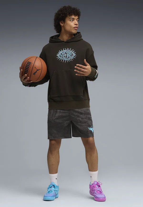 Баскетбольные кроссовки mb 05 hive унисекс Puma, Bright Aqua/Pure Magenta