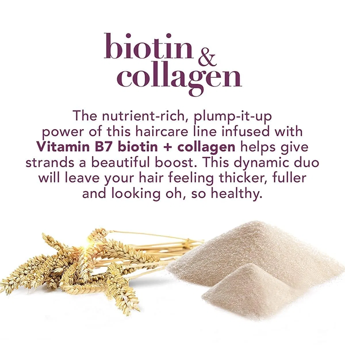 Шампунь «Biotin & Collagen» с биотином и коллагеном от Organix Ogx — фото 3