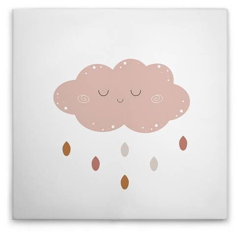 

Картина на холсте A.S. Création Little Wheather 3 цвет weissbraunbeigerosa