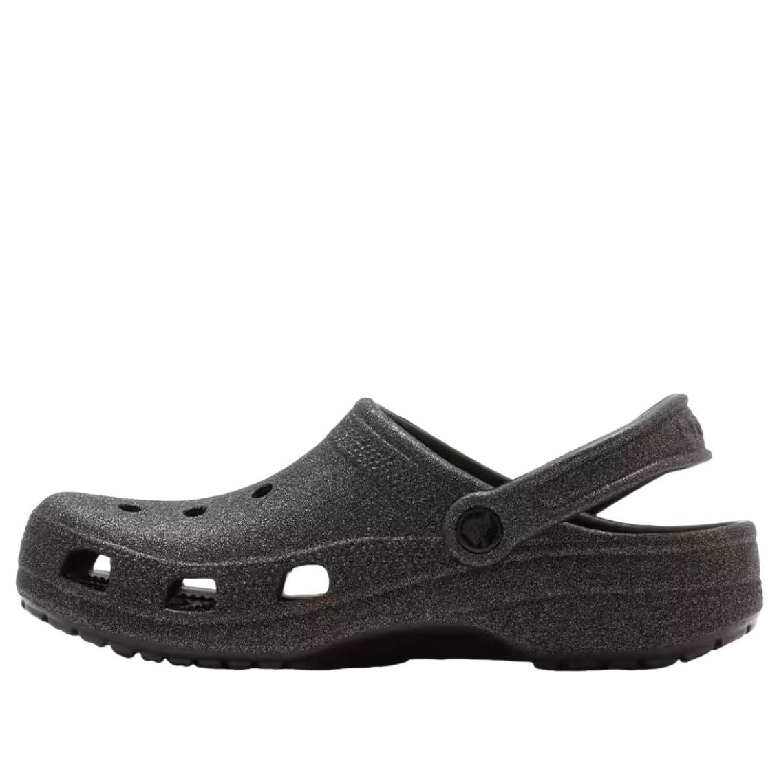 

Классические сабо Crocs с блестками, черные
