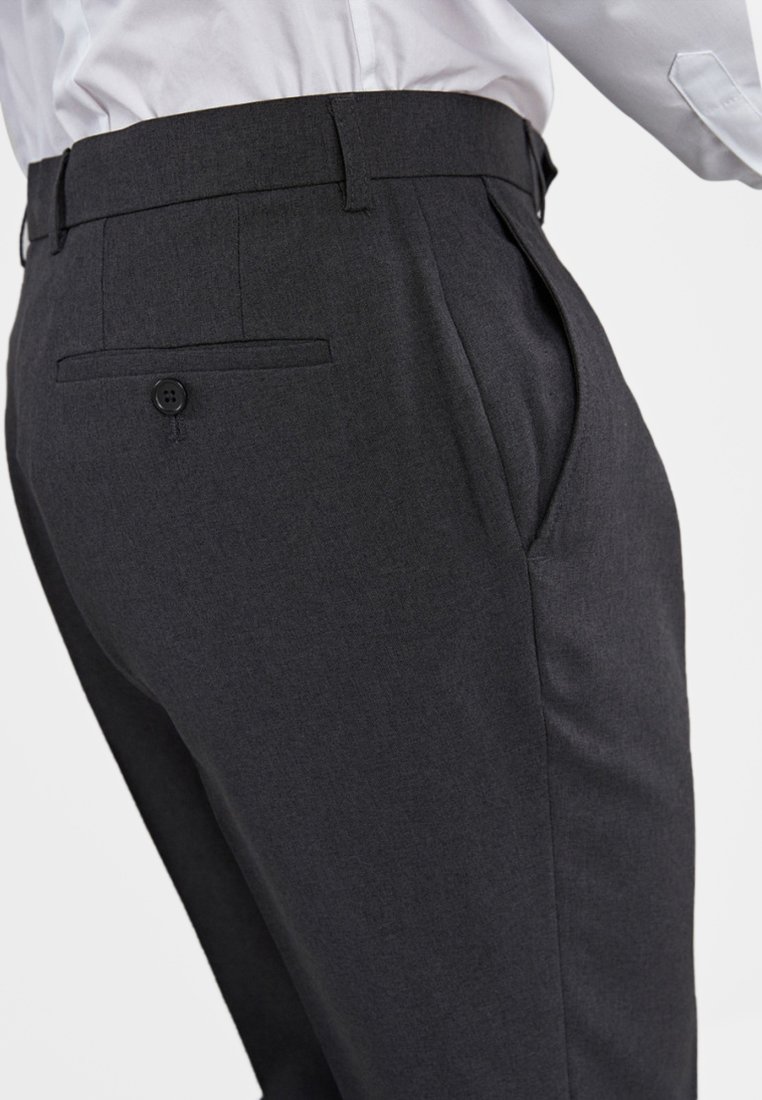 

Брюки REGULAR FIT PLAIN Next, темно-серый
