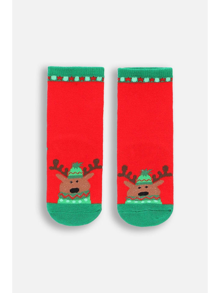 

Coccodrillo Рождественские носки красного цвета