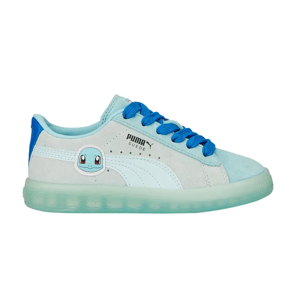 

Кроссовки Pokémon x Suede Little Kid Puma, синий
