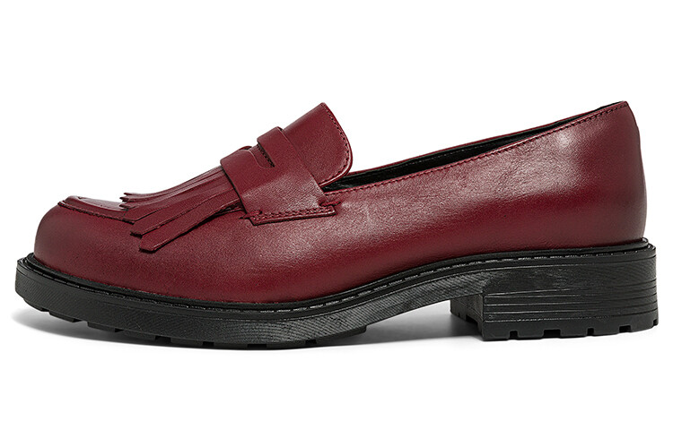 Туфли женские на платформе с низким верхом, серо-коричневые Clarks