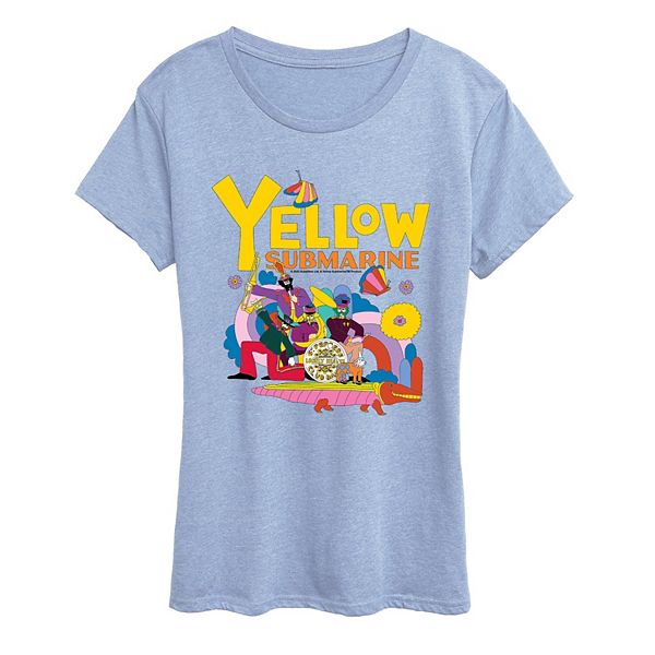 

Футболка с принтом Yellow Submarine The Beatles Licensed Character, Heather Chambray Blue, Желтый, Футболка с принтом Yellow Submarine The Beatles Licensed Character, Heather Chambray Blue