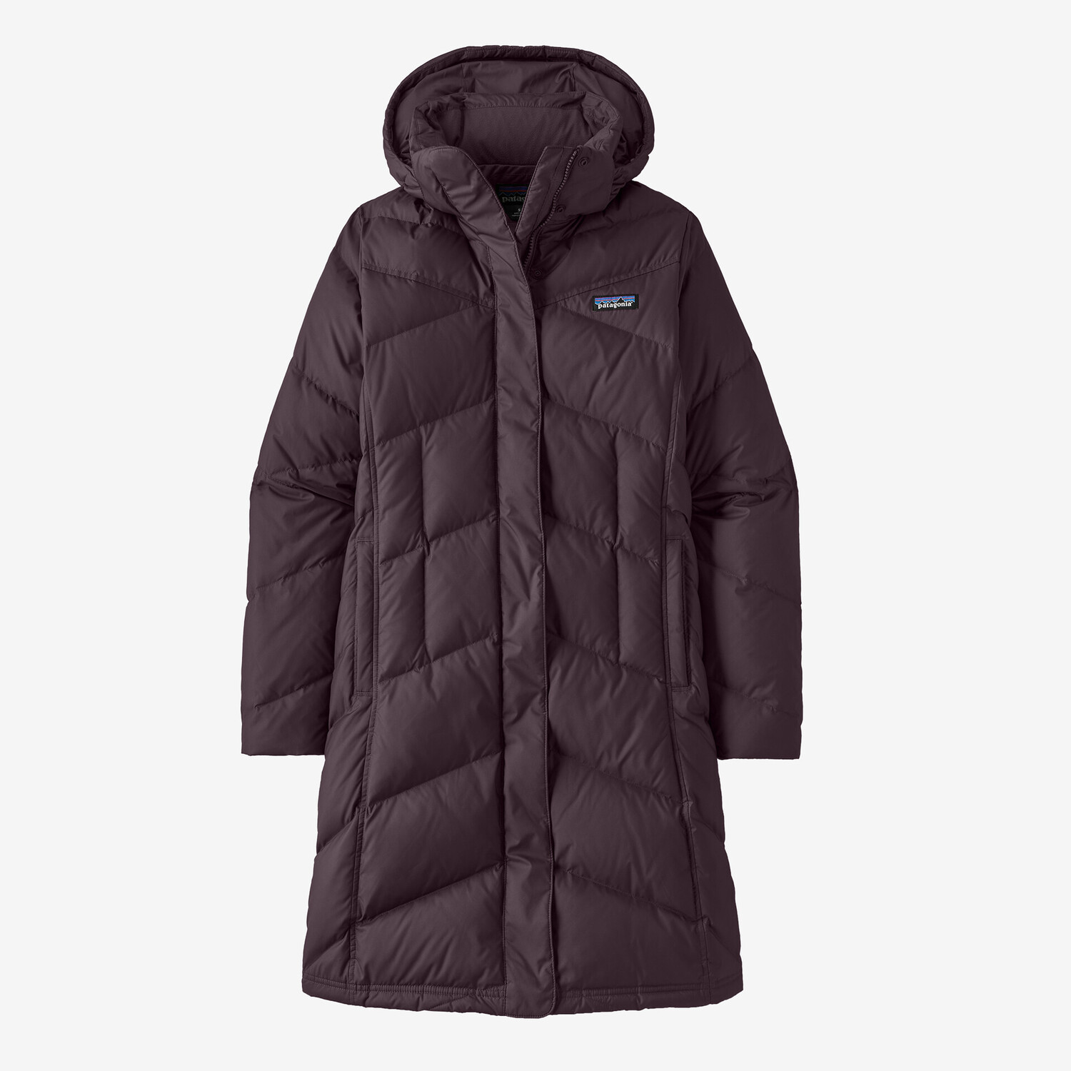 

Женская парка Down With It Patagonia, цвет Obsidian Plum