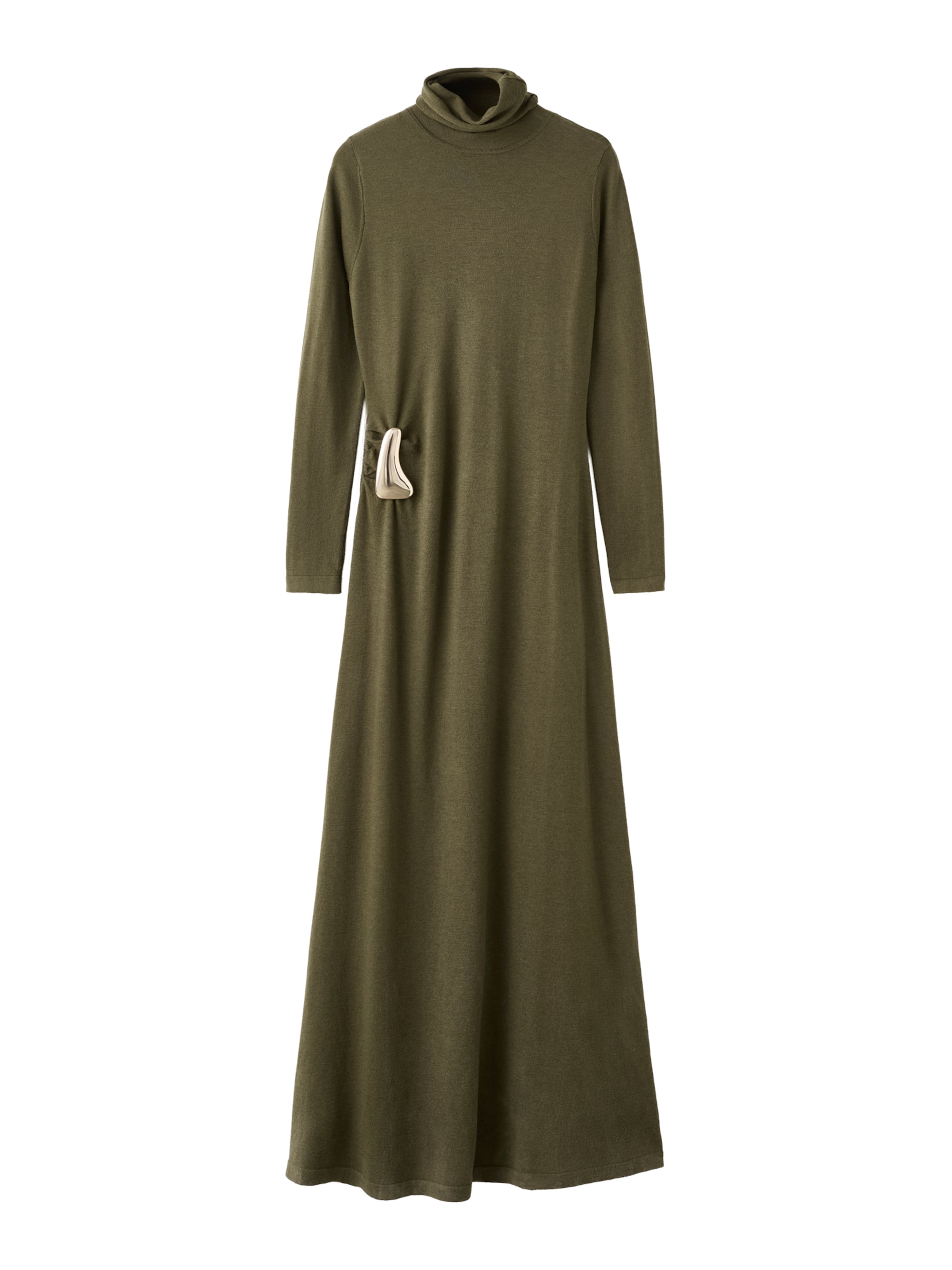 

MANGO Вязаное платье 'ANA' цвета хаки