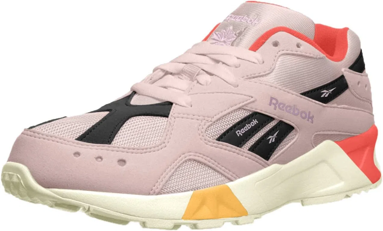 Кроссовки Reebok Aztrek унисекс для взрослых мужчин, красный/серый/сиреневый/золотой