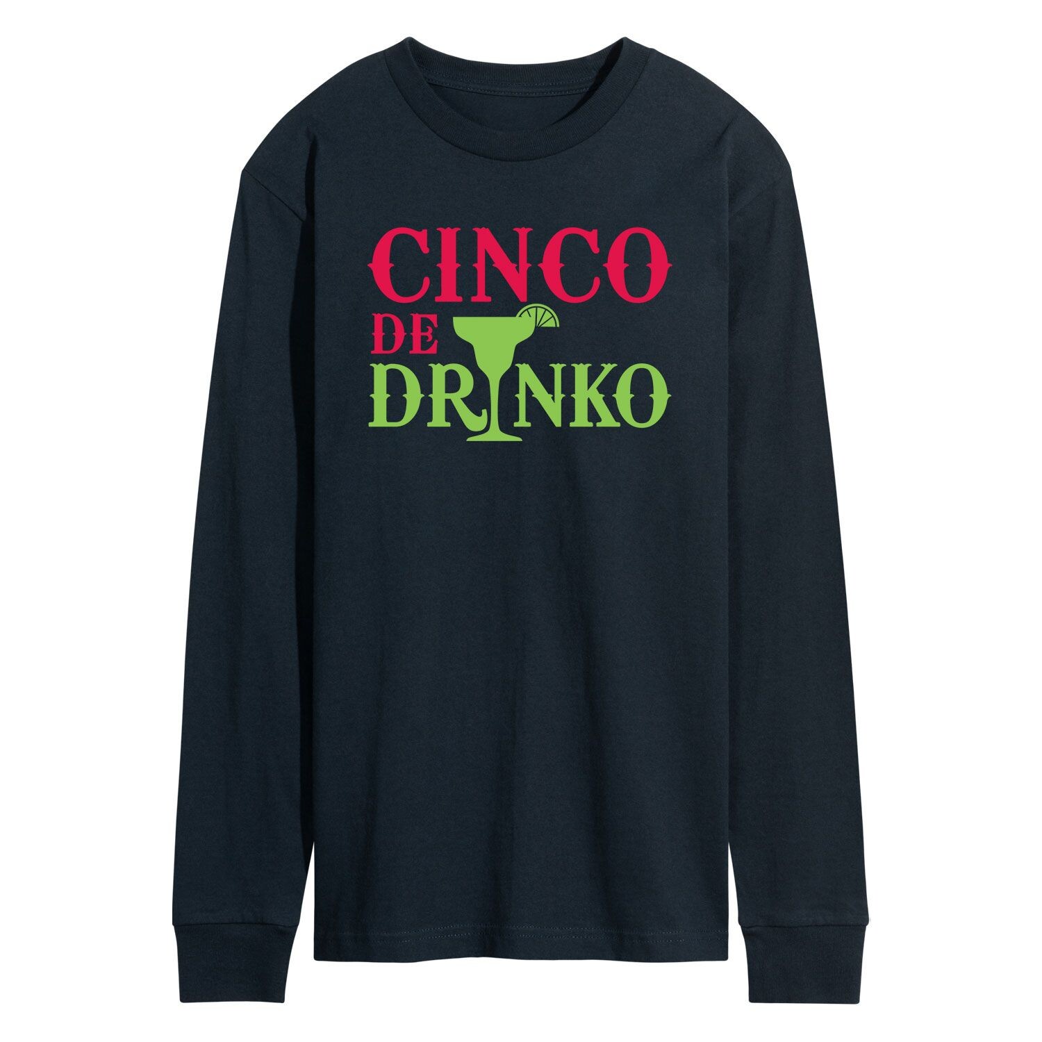 

Мужская футболка с длинным рукавом Cinco De Drinko Licensed Character