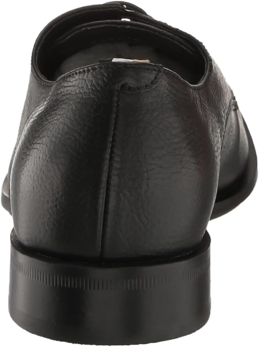 Мужские дерби Colby из зерненой кожи BOSS, Stormy Black — фото 3