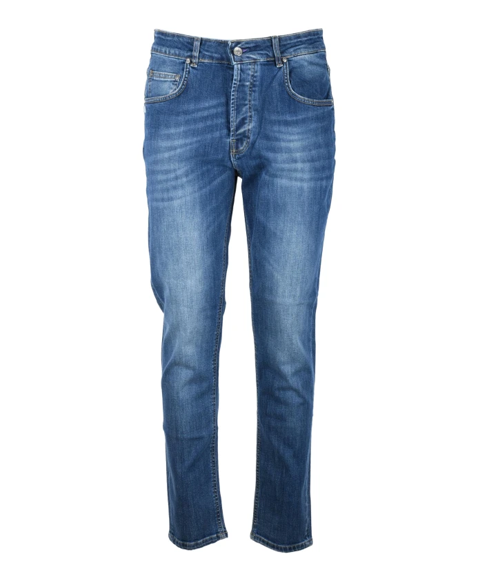 

Узкие джинсы Daniele Alessandrini, синий