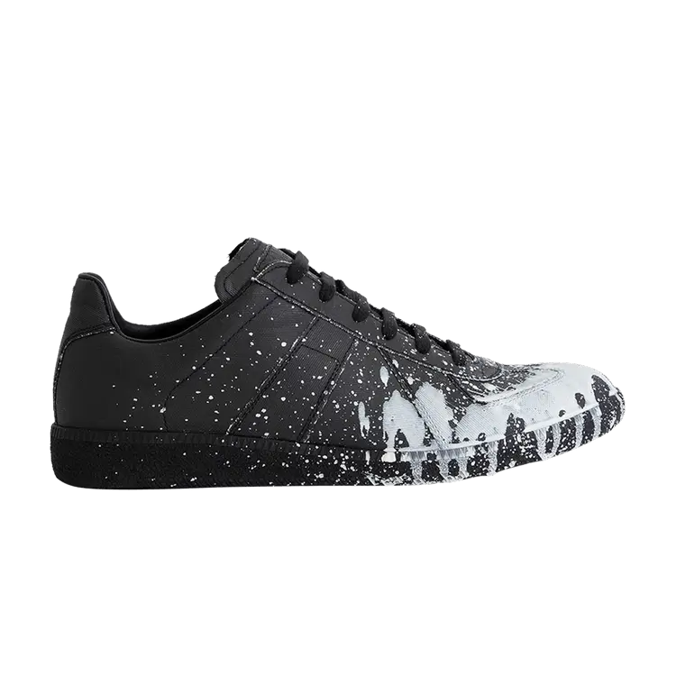 

Кроссовки Maison Margiela Replica Paint Splatter - Black, черный