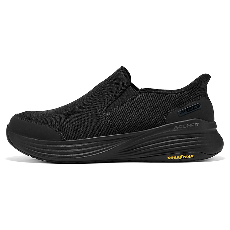 

Skechers Кроссовки GO WALK Slip-on Flash с нескользящей подошвой, мужские, полностью черные