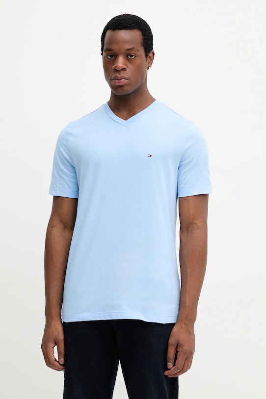 

Хлопковая футболка Tommy Hilfiger, синий