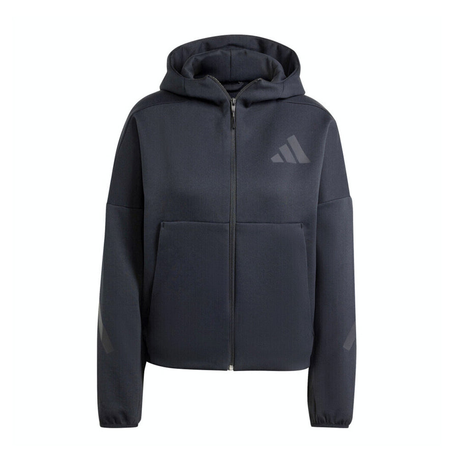 

Худи (WMNS) adidas Z.N.E. Full-Zip Hoodie 'Black', черный